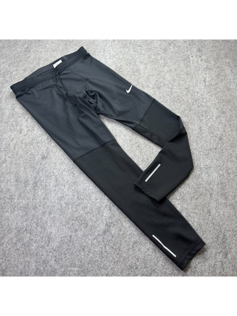 Nike Phenom Elite Running Tights Pants Bottoms Men L Black 29" DRI-FIT CZ8823